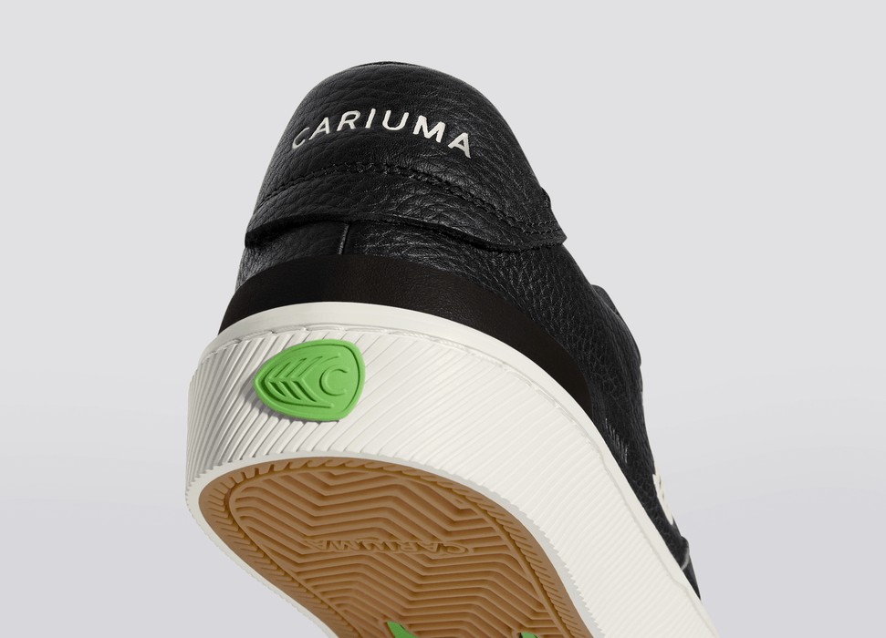 Cariuma Luan Pro Black Premium Leather Ivory 6.5 US / 39 EU