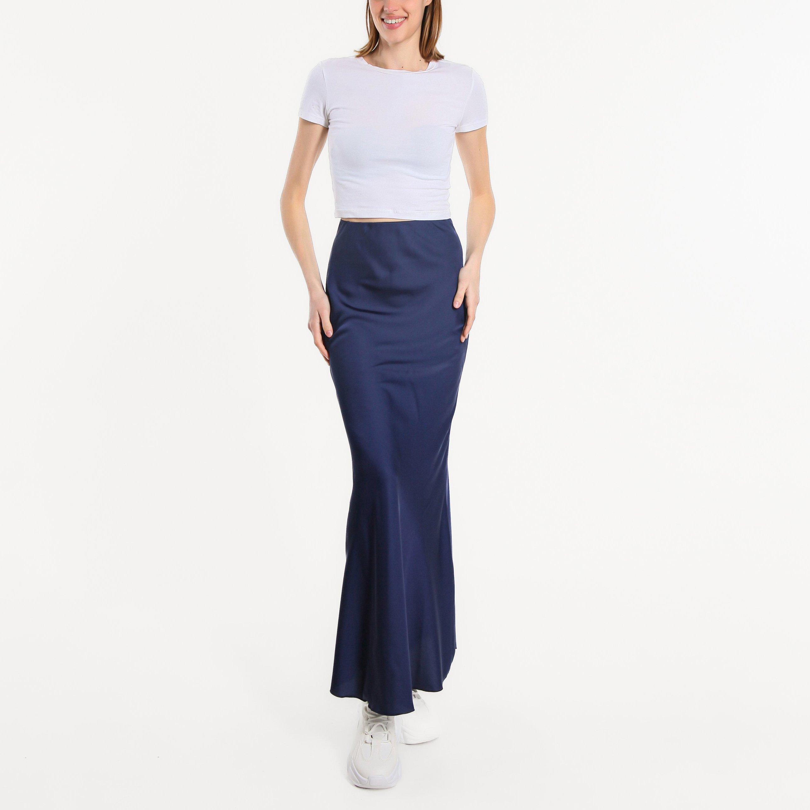 Be You Satin Satin Midaxi Skirt