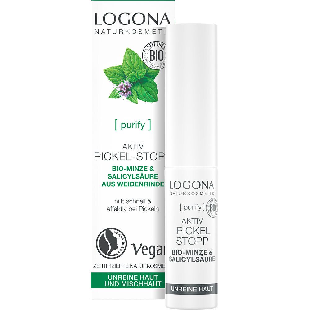 LOGONA Naturkosmetik Aktiv Pickel Stopp