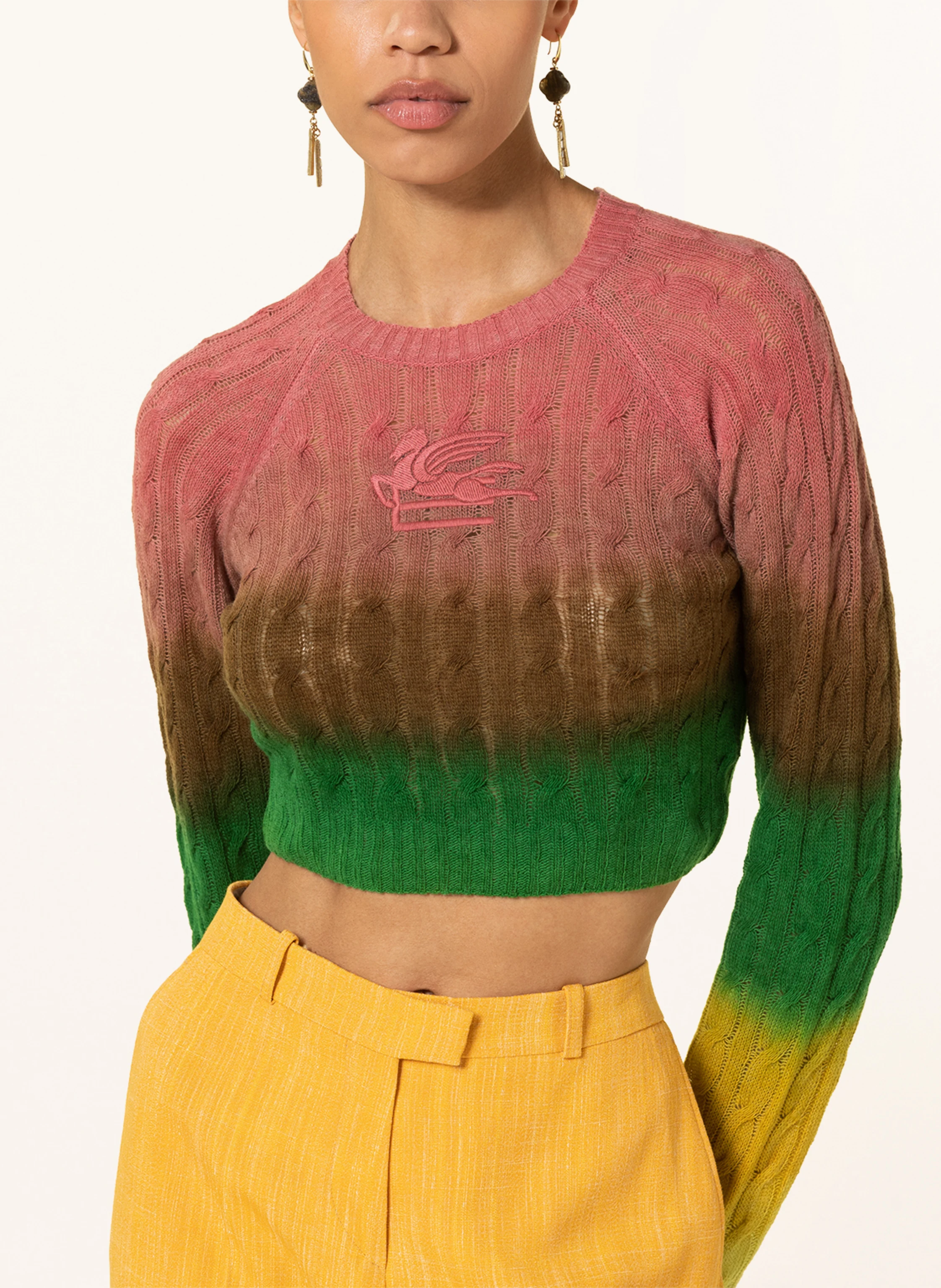 ETRO Cropped-Pullover