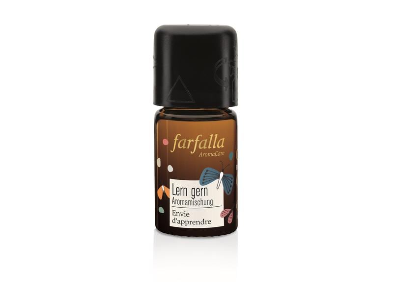 Farfalla Duftöl-Mischung Aromakids Lern gern 5 ml Aromamischung für guten Fokus und Konzentration