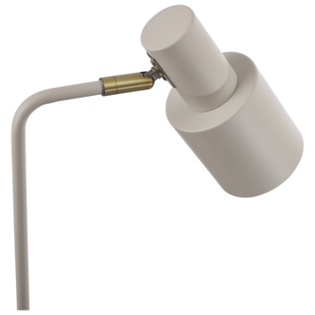 KARWEI tafellamp Nordin beige ø17x49cm