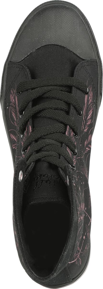 Sneaker with Feathers and Butterflies | Full Volume by EMP Baskets hautes