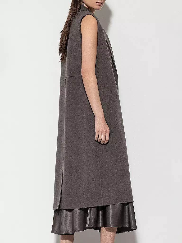 LUISA CERANO Gilet hellbraun