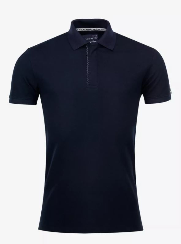 Pelle P Team Polo Dark Navy Silver