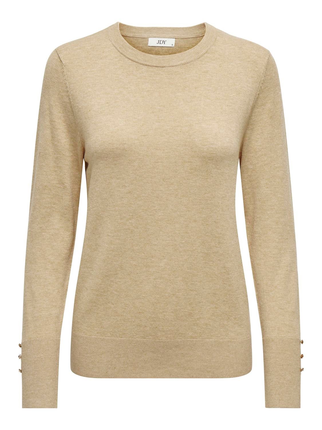 JDYMALOU Strickpullover Irish Cream