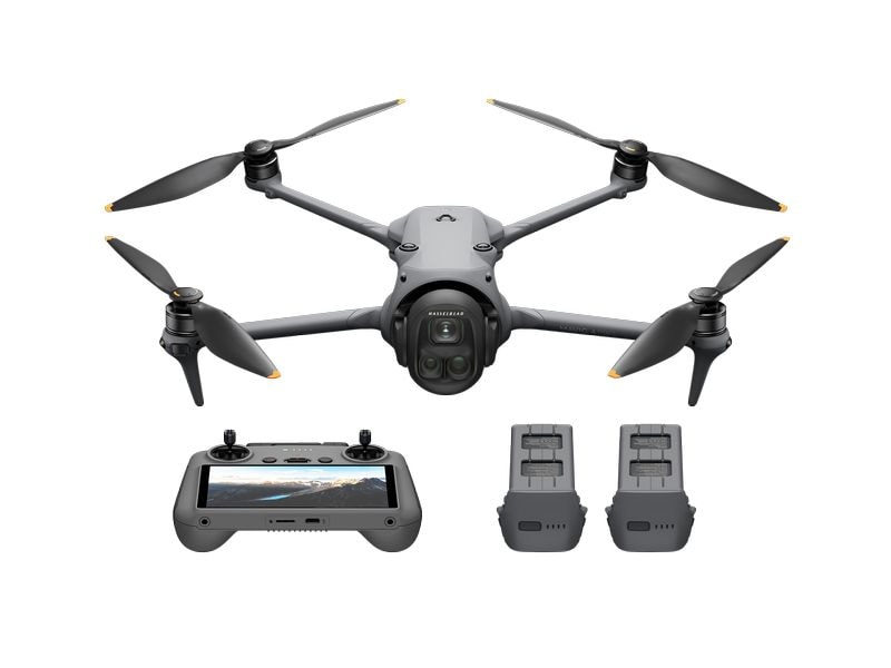 DJI Multikopter Mavic 4 Pro Fly More Combo (C2 | CE) Drohne für professionelle Luftaufnahmen mit 3 Kameras