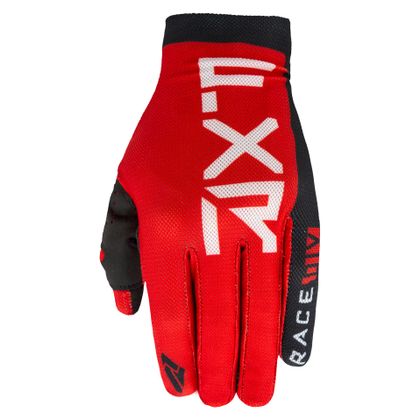 Gants cross FXR AIR RED/BLACK/WHITE 2021 - Rouge / Noir