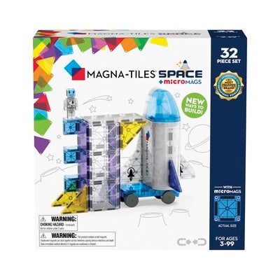 MAGNA-TILES Byggesett Verdensrommet 32 Deler