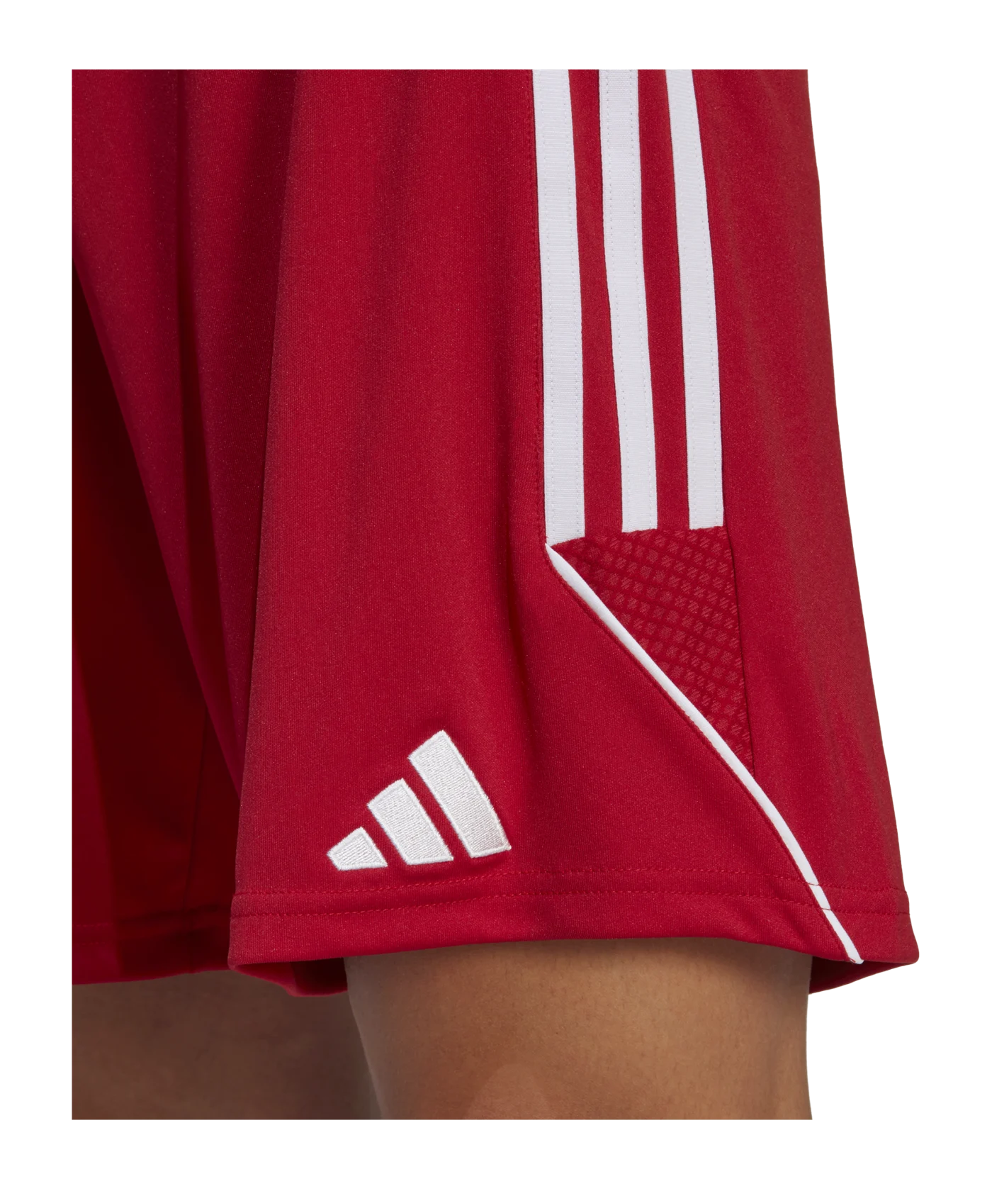 adidas Tiro 23 Short Rot Weiss