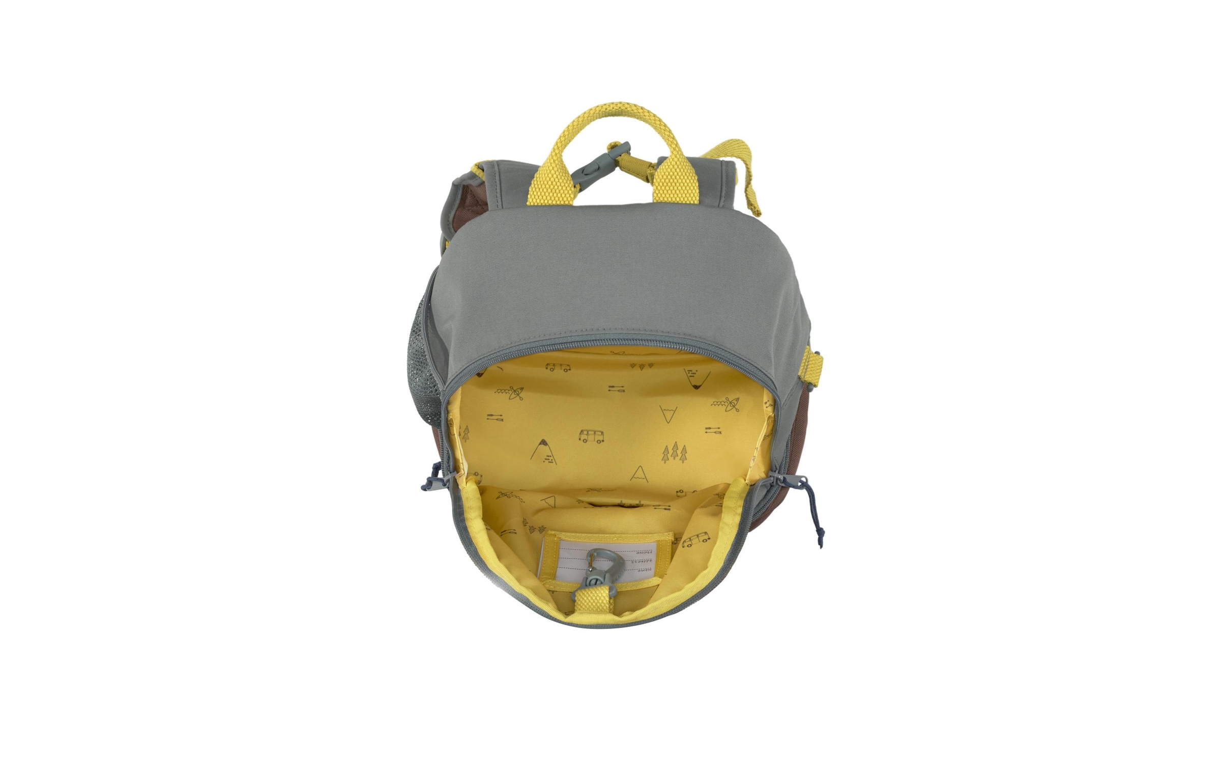 LÄSSIG Kinderrucksack »Mini Backpack Adventure Bus« Floureszierende Flächen