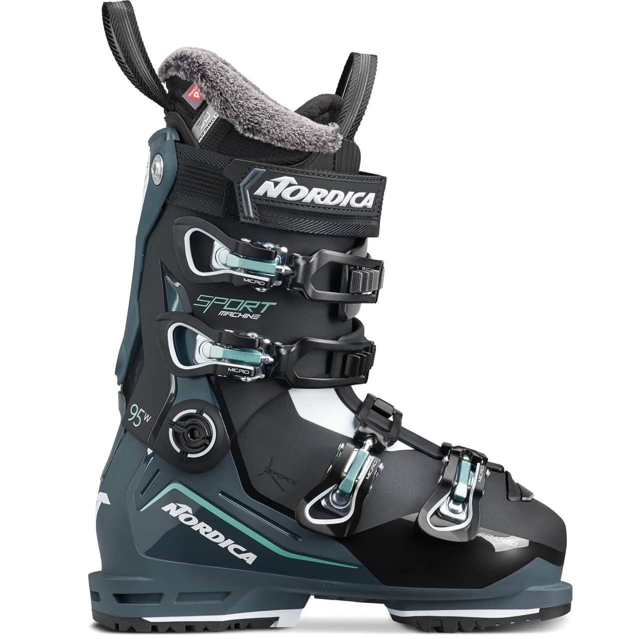 Nordica Sportmachine 3 95 W GW black/green/white | Nordica Skischuhe | Nordica | N | MARKEN | XSPO