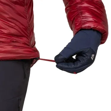 Mountain Equipment Oreus Hooded Mens Jacket Merlot/admiral Blue