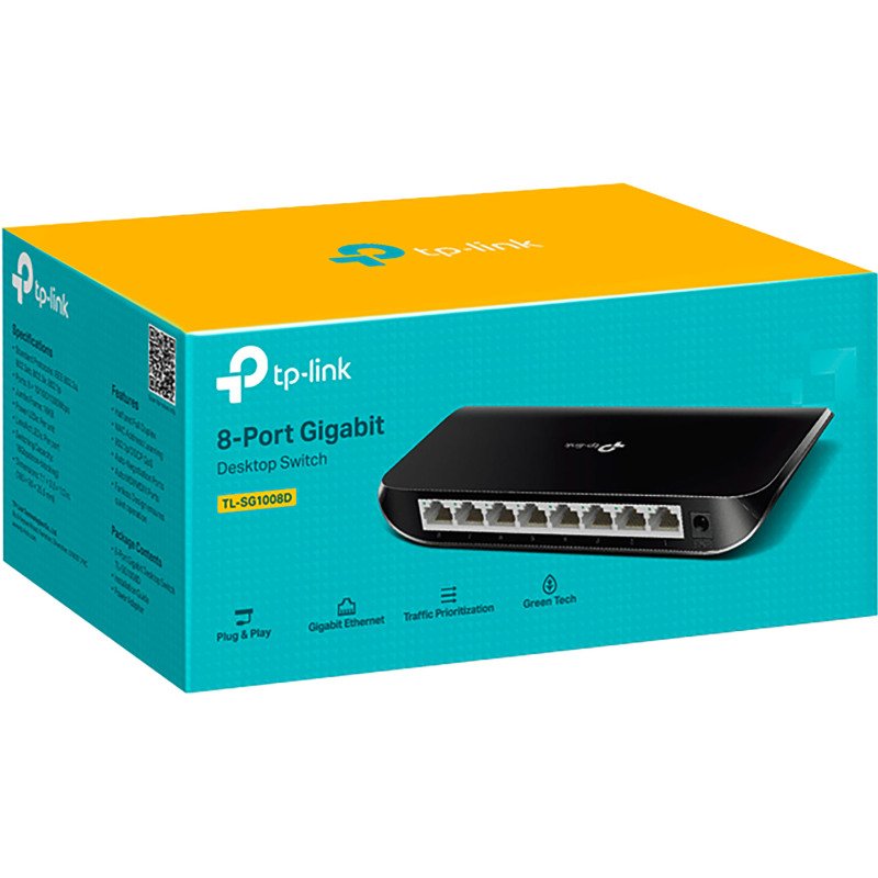 Commutateur Ethernet gigabit 8 ports TP-link TL-SG1008D