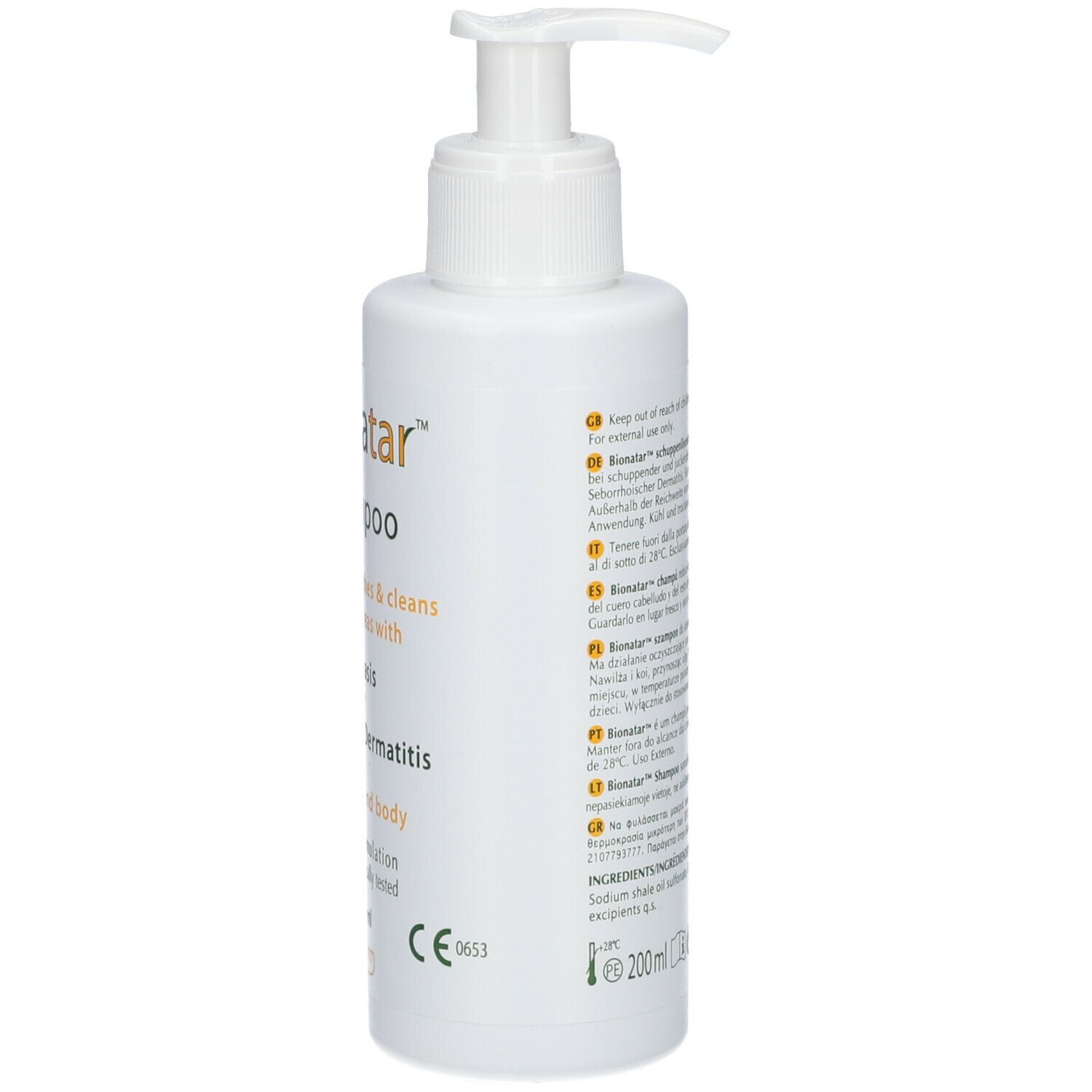 BIONATAR Shampoo boderm