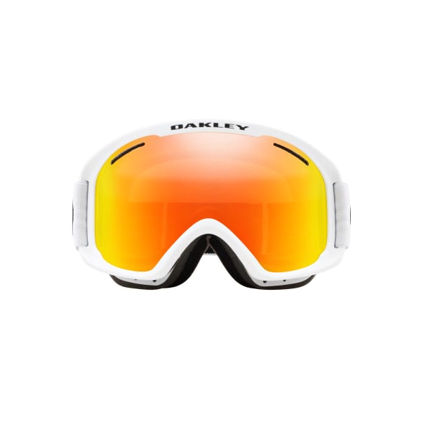 Masque de ski OAKLEY O FRAME 2.0 PRO XM MATTE WHITE FIRE IRIDIUM & PERSIMMON