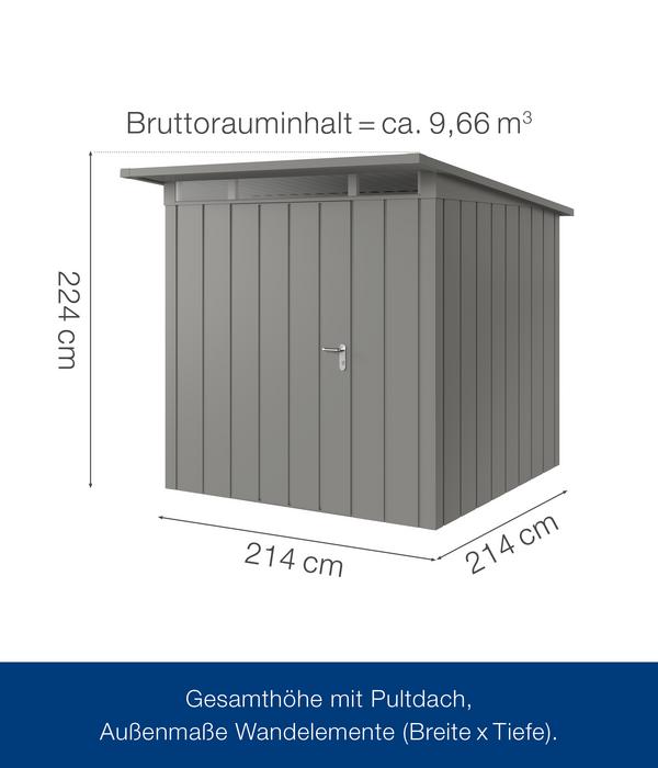 Hörmann Metallgerätehaus Juno JPD5 M-Sk