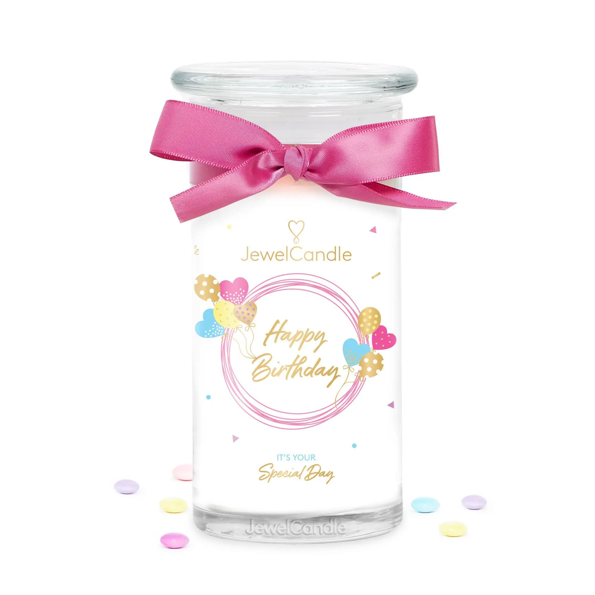 Jewel Candle - Happy Birthday Bougie Parfumée avec Bijou- Bougie