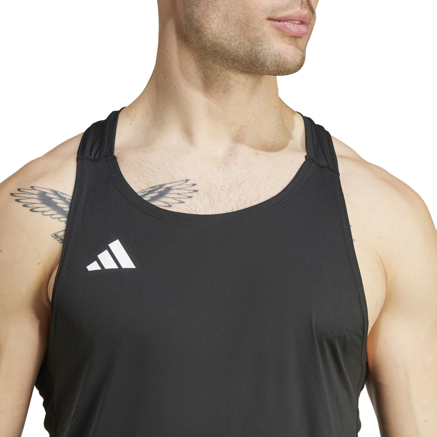 adidas Adizero Singlet Short Set Heren