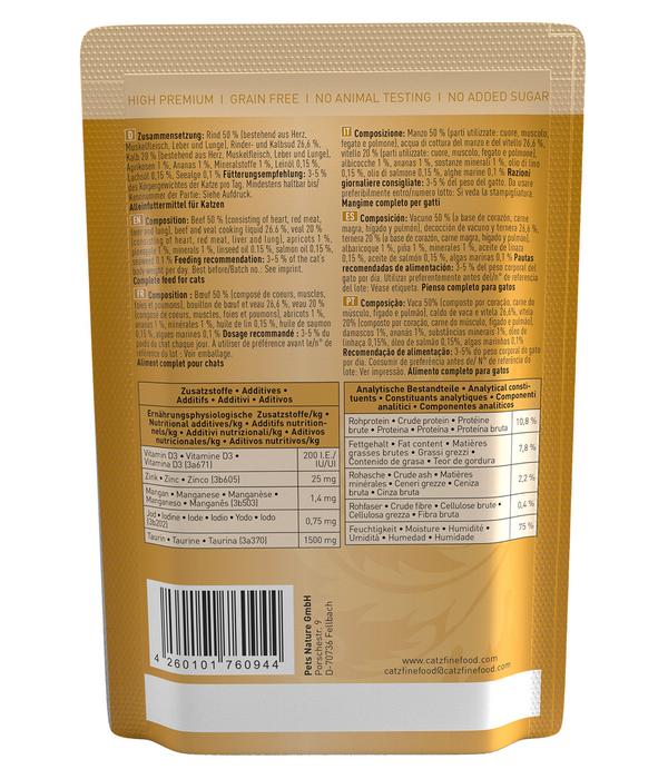 Catz finefood, Nassfutter für Katzen, 16 x 85