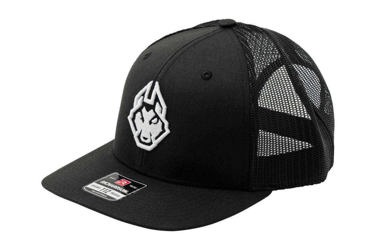 Jack Wolf Trucker Hat JWHAT Richardson 112 trucker pet, zwart