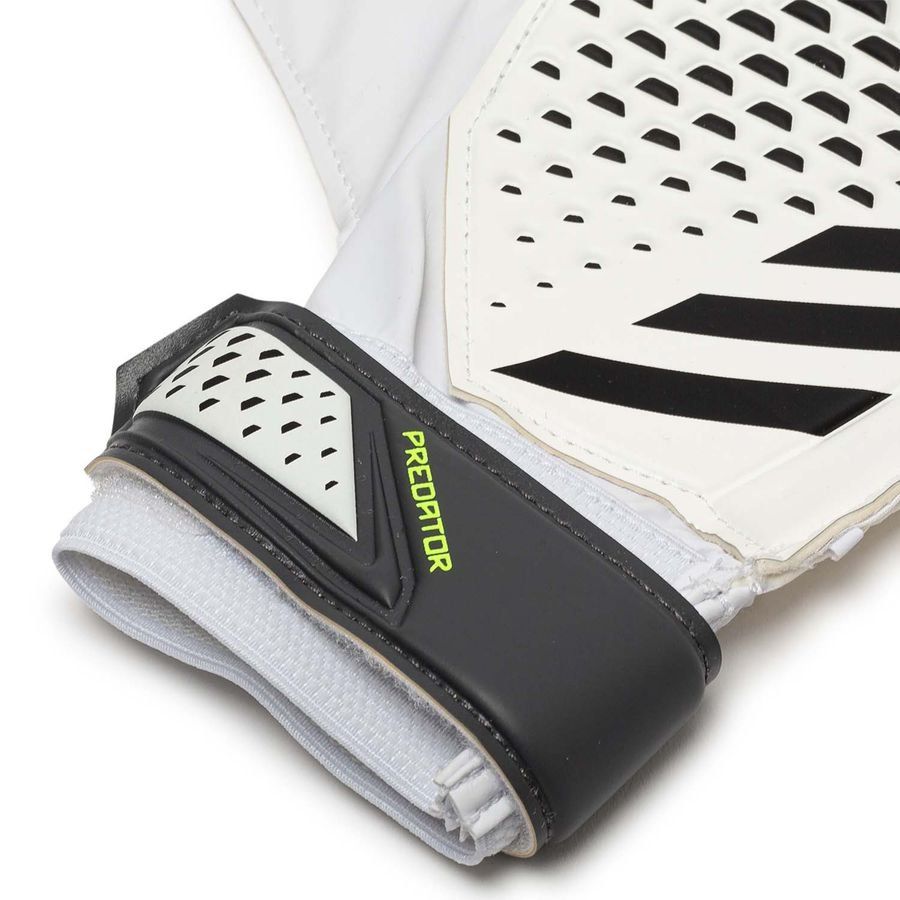 adidas Gants de Gardien Predator Training Crazyrush - Blanc/Lucid Lemon/Noir