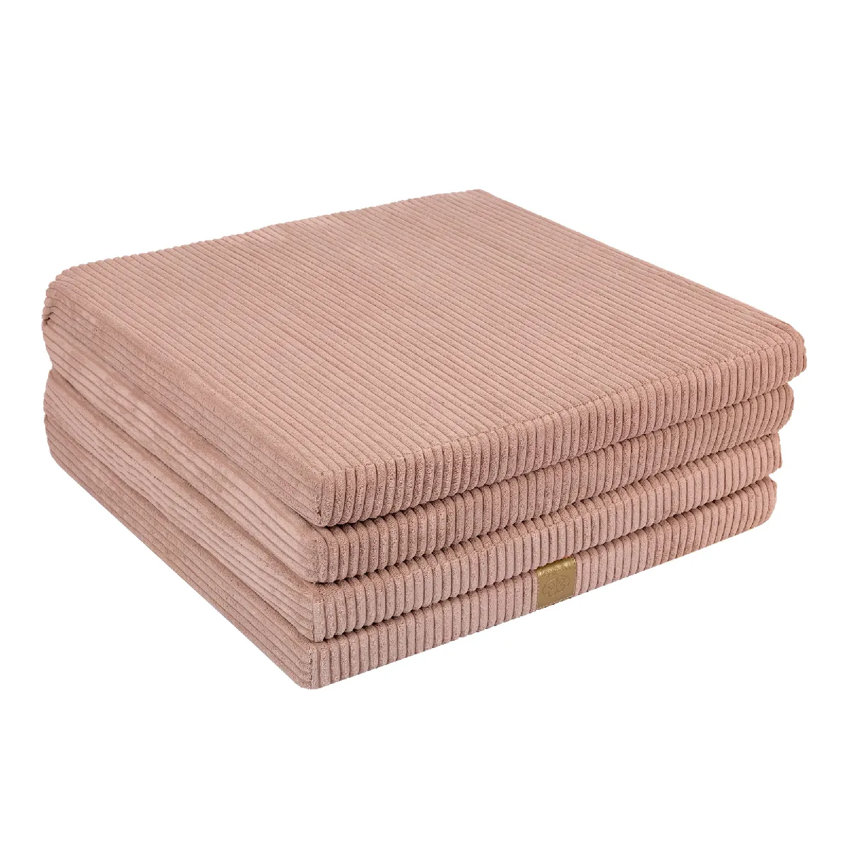 MeowBaby Tapis de Jeu Carré Enfants Rose