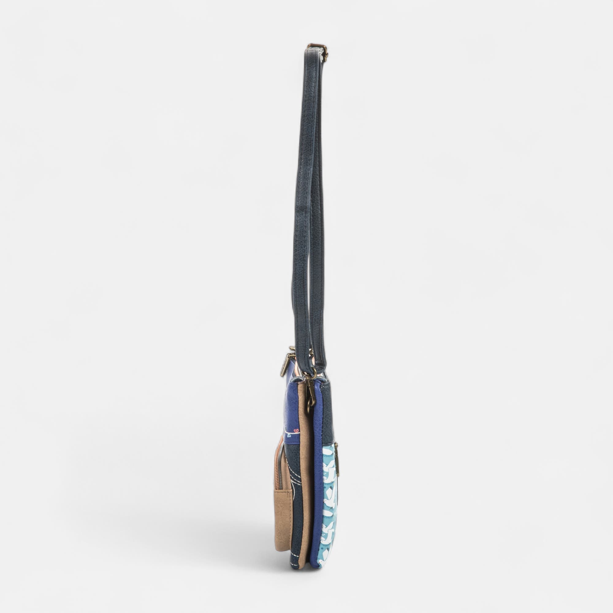 Sac bandoulière bleu