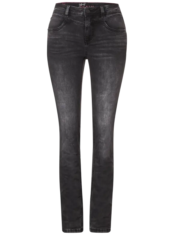 Casual Fit Jeans - black random wash