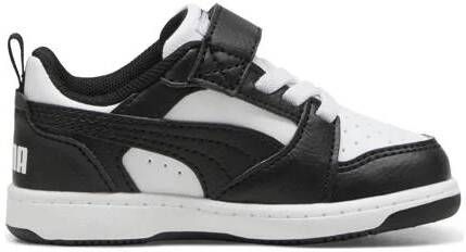 Puma Rebound v6 Low sneakers wit zwart Imitatieleer Meerkleurig 21