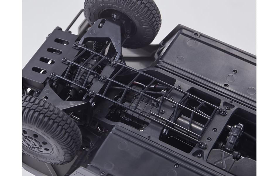Scale Crawler Hummer H1 Alpha Gelb 1:12 ARTR<br>Detailgetreues Hummer H1 Scale RC Modell