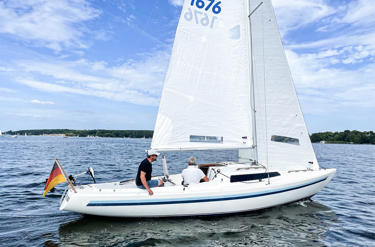 Segelboot fahren für 4 Berlin