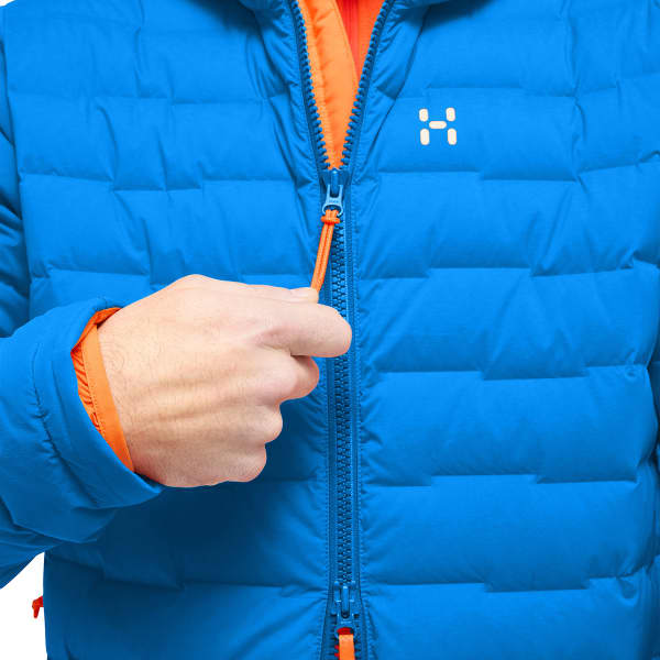 Doudoune alpinisme HAGLÖFS SPITZ DOWN HOOD M ELECTRIC BLUE
