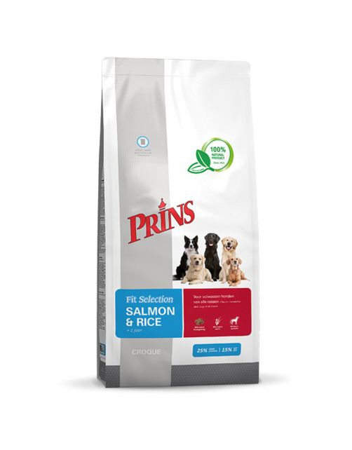 Prins Fit-Selection Zalm&Rijst - Hondenvoer