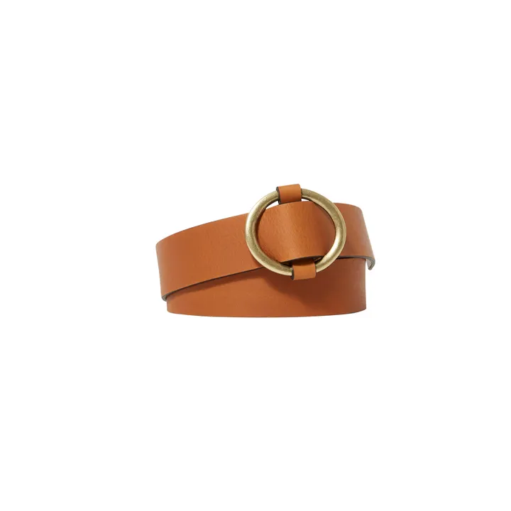 Sessùn Ceinture Tisao Cuir Tannage Végétal | Camel