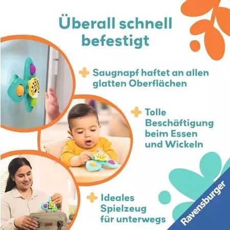 Ravensburger play+ Pop-it Spinner: Affe