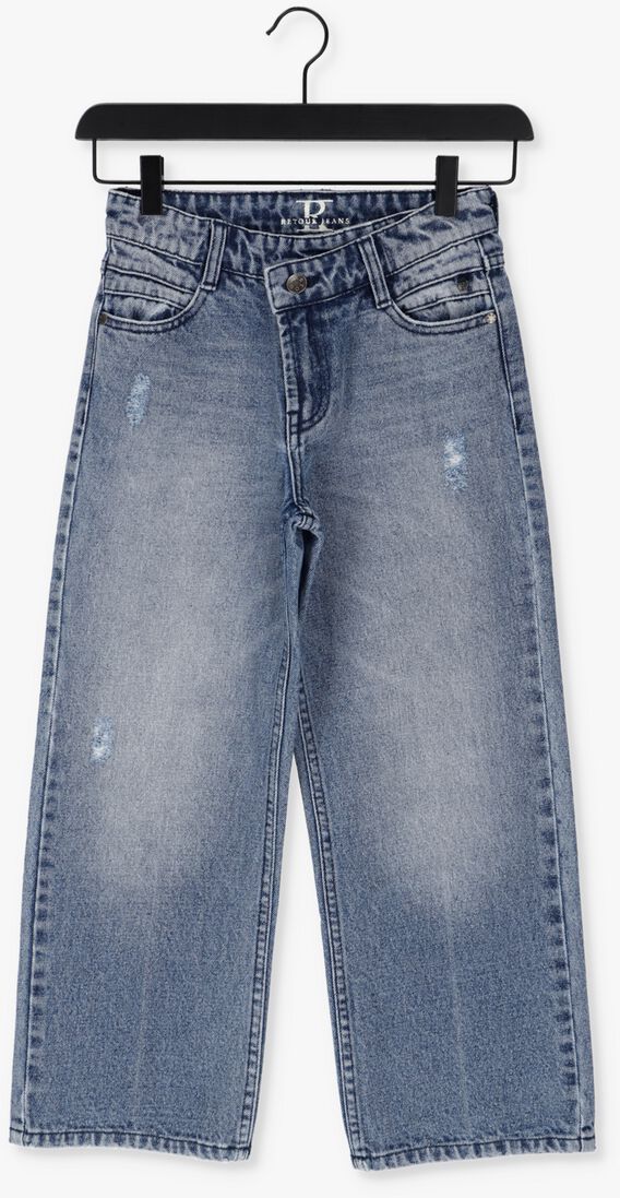 RETOUR blauwe retour wide jeans celeste aged blue