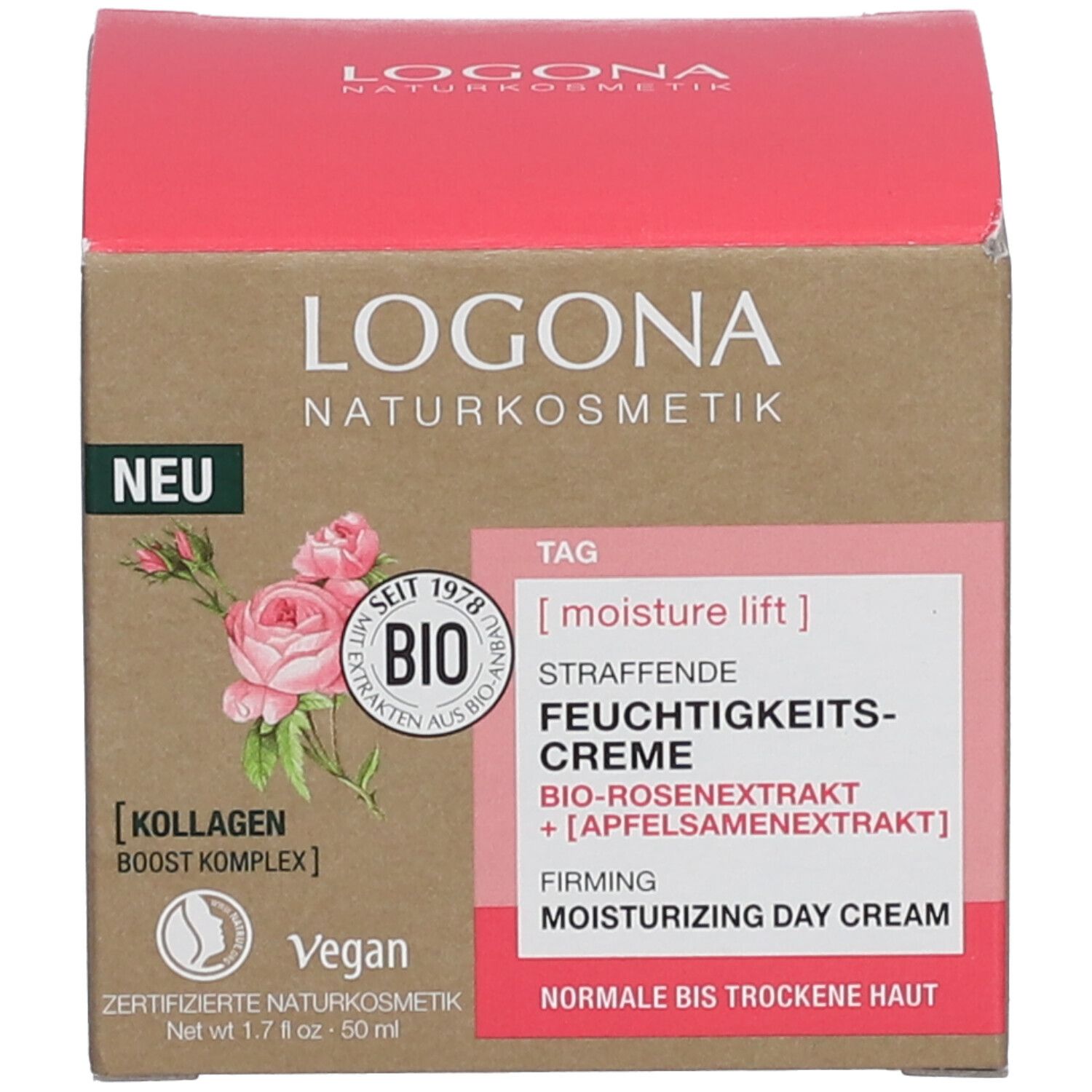 LOGONA Moisture Lift Feuchtigkeitscreme