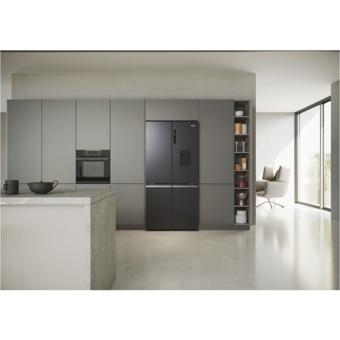 Haier Side-by-Side Multi Door CUBE 90 SERIE 5 HCR5919EHMB Brushed Black - interner Wassertank