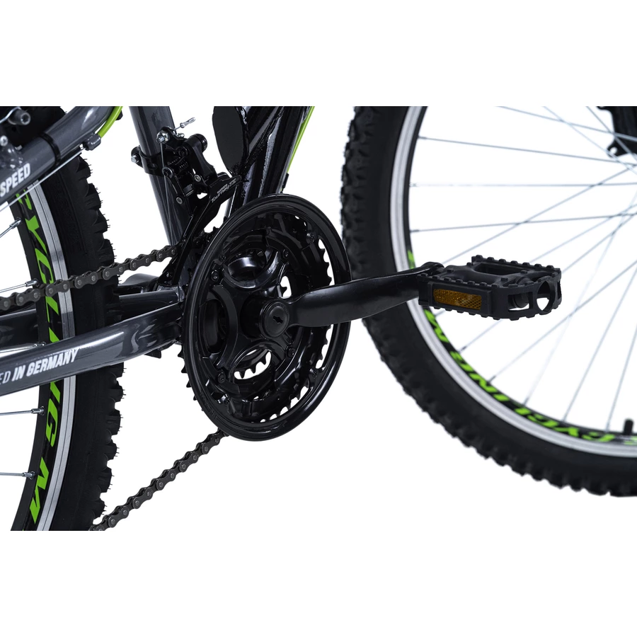 KS Cycling Mountainbike Fully ATB 26 Topeka Grau-Grün