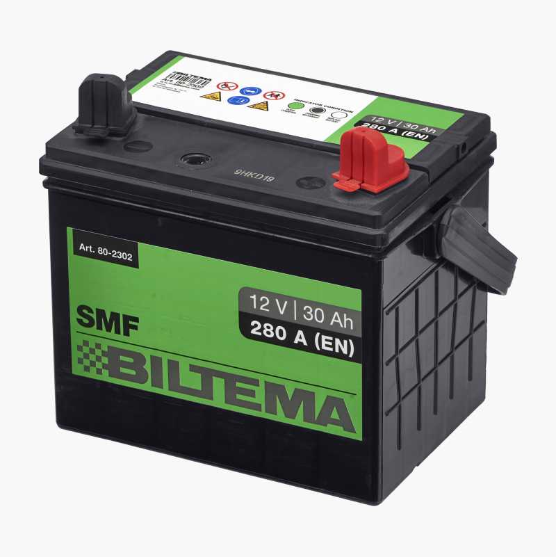 Fritidsbatteri, 12 V, 30 Ah