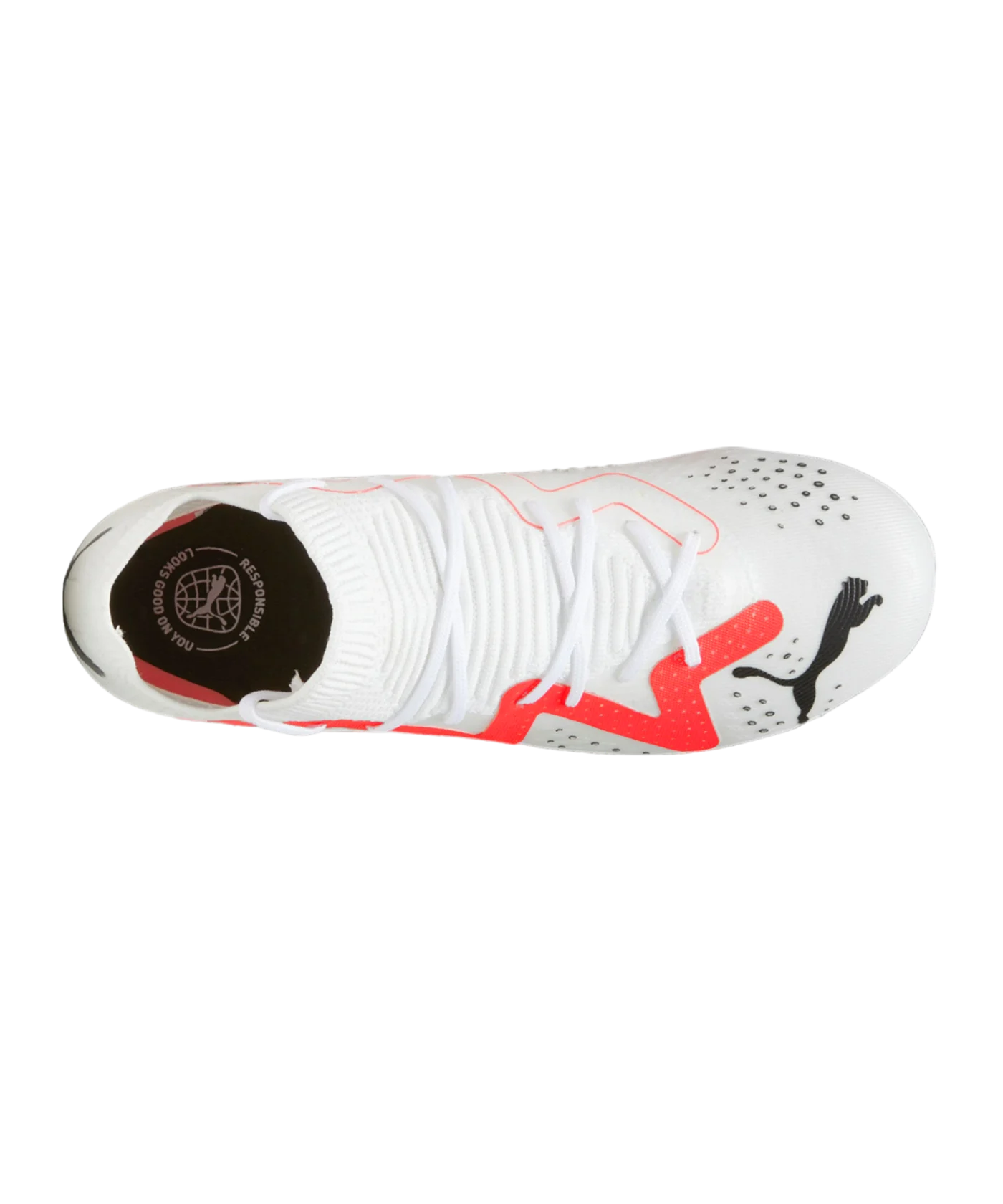 PUMA FUTURE Match MG Breakthrough Jr Kids Weiss Rot Schwarz F01