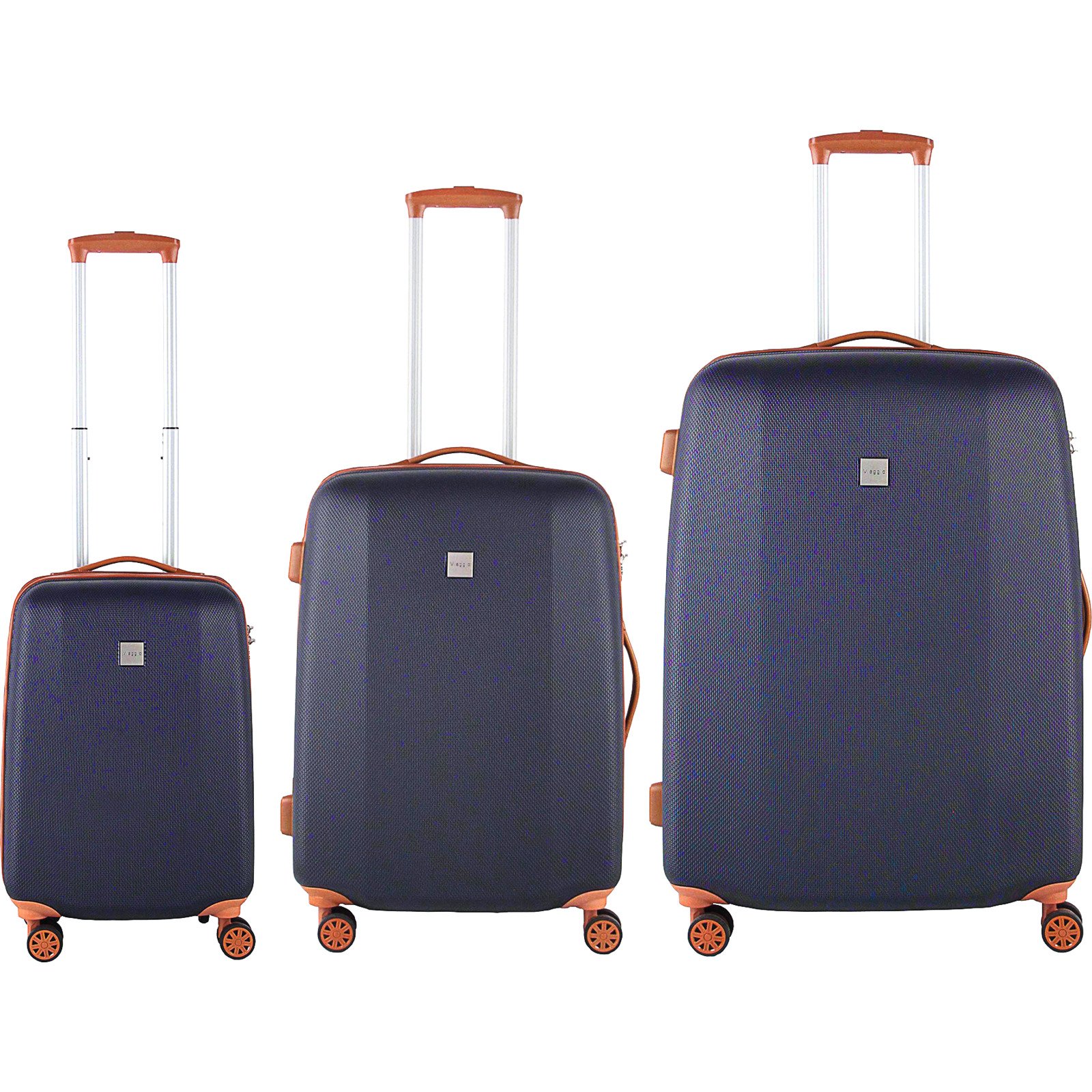 Koffer Nick S 57x37x26cm dunkelblau 4DR