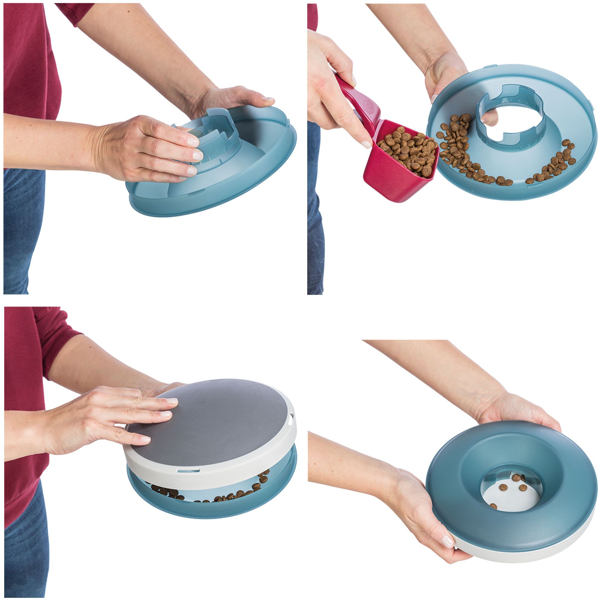 Trixie Slow Feed Napf Rocking Bowl - Langsames Fressen ist gesundes Fressen!