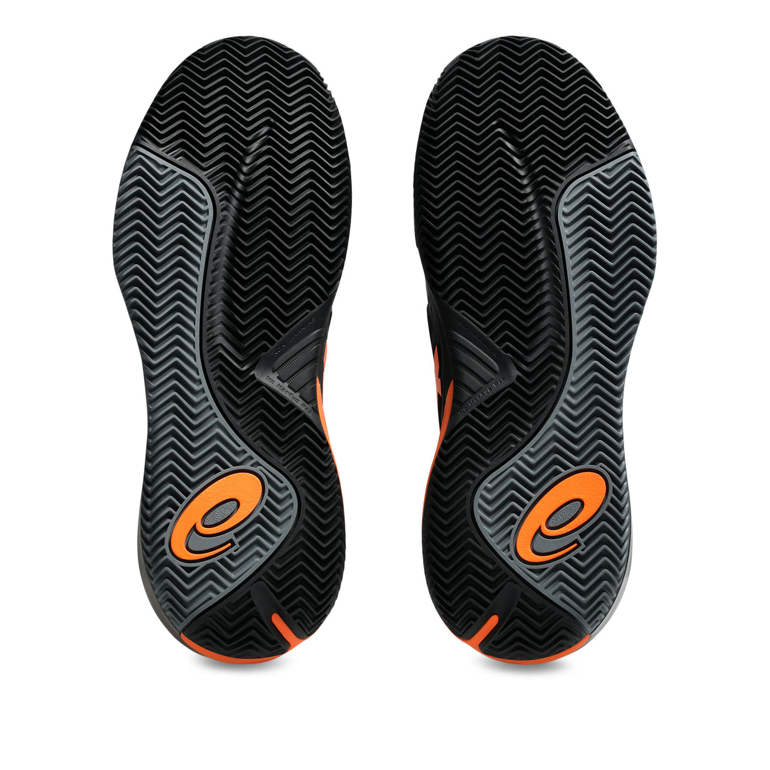 ASICS Gel-Resolution X Chaussure Terre Battue Hommes - Noir , Orange Fluo