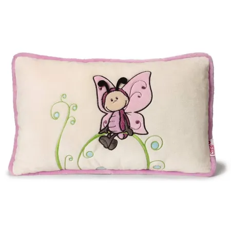 NICI Spring Kissen Schmetterling mit Applikation, rechteckig, 43 x 25cm