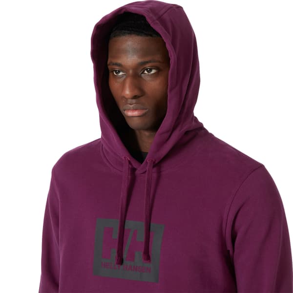 Sweatshirt HELLY HANSEN BOX HOODIE DARK MAGENTA