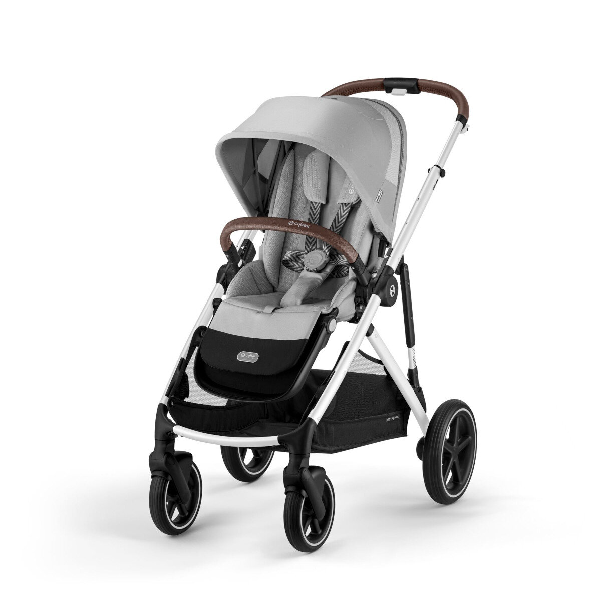 Cybex Cybex Gazelle S | 6in1 Set | Einzel- oder Geschwisterwagen | Lava Grey