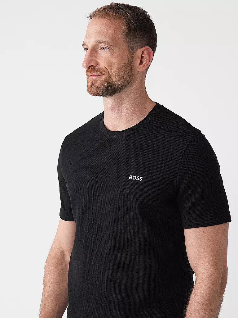 BOSS Loungewear T-Shirt schwarz