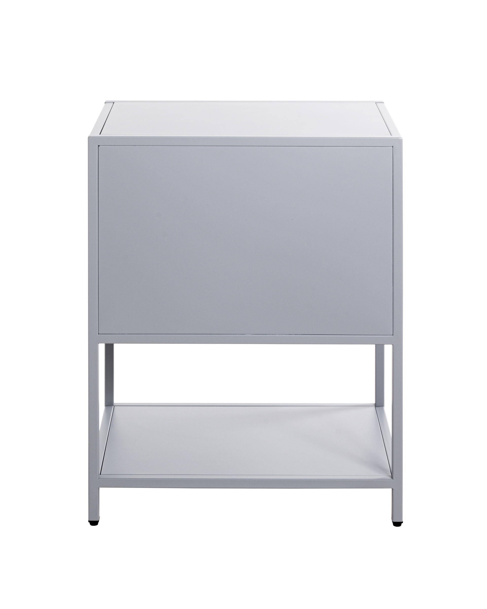 Konsole 45 x 30 cm silbergrau